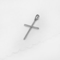 Срібна підвіска-хрестик Духовність