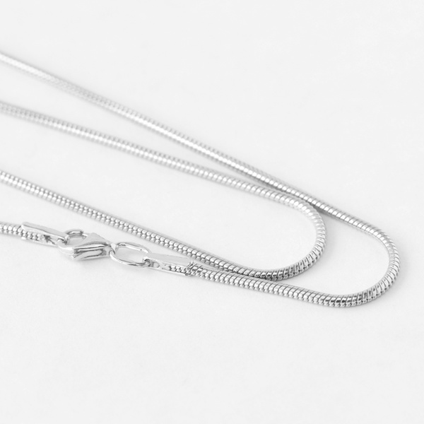 Срібний ланцюжок Снейк 2 мм, 40 см