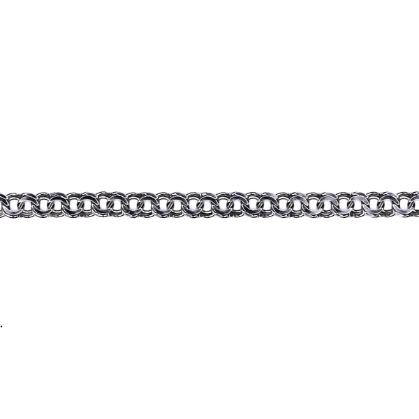 Серебряный мужской браслет Гарибальди 0.6 см, 20 см, 20 см
