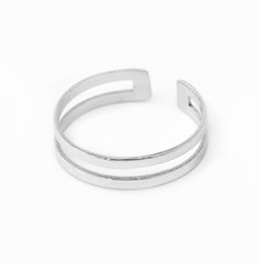 Срібний фаланговий перстень Мінімаліст, 16