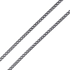 Серебряная цепочка Панцер 1.0, 50 см, 50 см