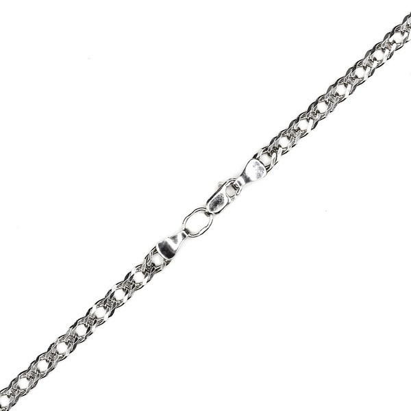 Серебряная цепочка Рембо 0.8, 50 см, 50 см