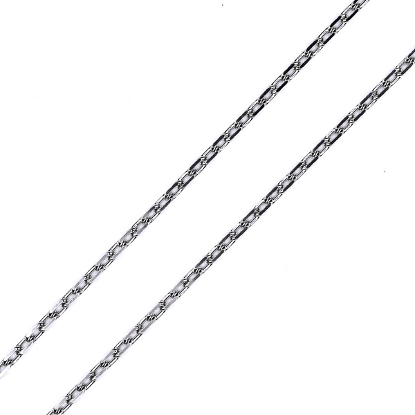 Серебряная цепочка Якорная 2.5 мм, 50 см, 50 см