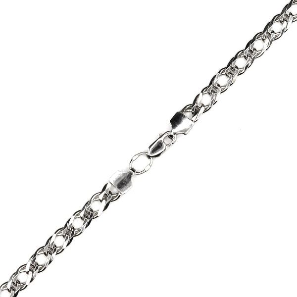 Серебряная цепочка Рембо 1.0, 65 см, 65 см