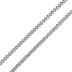 Серебряная цепочка Нонна 0.65, 50 см, 50 см