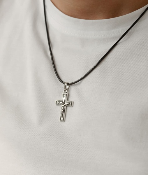 Срібний Хрест з розп'яттям